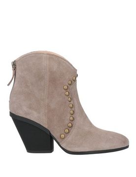 Botines de caña alta Mujer Topo 36,36.5 Mujer