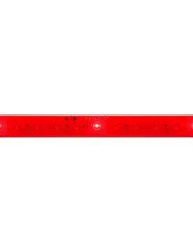 Indentification Bar Ultrathin Led Light Red 0.63 x 1.4 x 15´´ unisex - Seachoice - FashionsVida