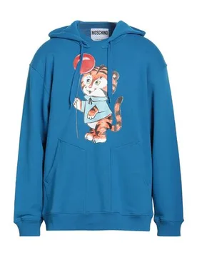 Sweatshirt Herren Azurblau 46,54,56 Herren - Moschino - FashionsVida