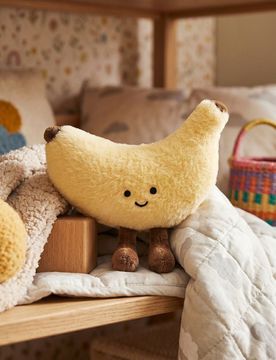 Sinsay - Peluche Banana - panna