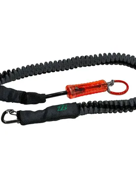 Leash De Surf Handle Pass Black / Red One Size unisex