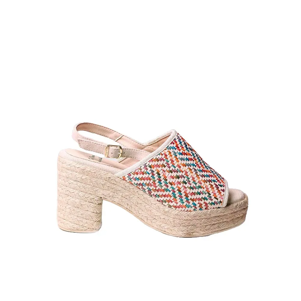 Pons Sandales à Talons Katia-ms Multicolor EU 42 - Toni - FashionsVida