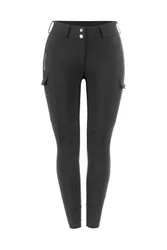 Damen Reithose CAVALCINTIA CARGO black 40