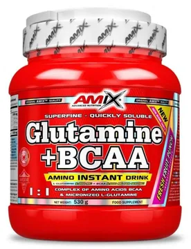 Glutammina Bcaa In Polvere Frutta 500g Uncolor - Amix - FashionsVida