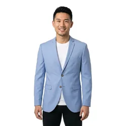 Blazer Solaris Chambray Blue / Super Slim Fit 56