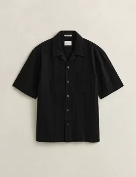 REL DOBBY STRIPE CAP COLLAR SHIRT ale
