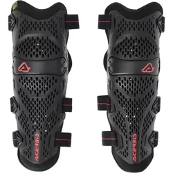 Ginocchiera Moto Cross Enduro Impact Pro Nero taglia unica
