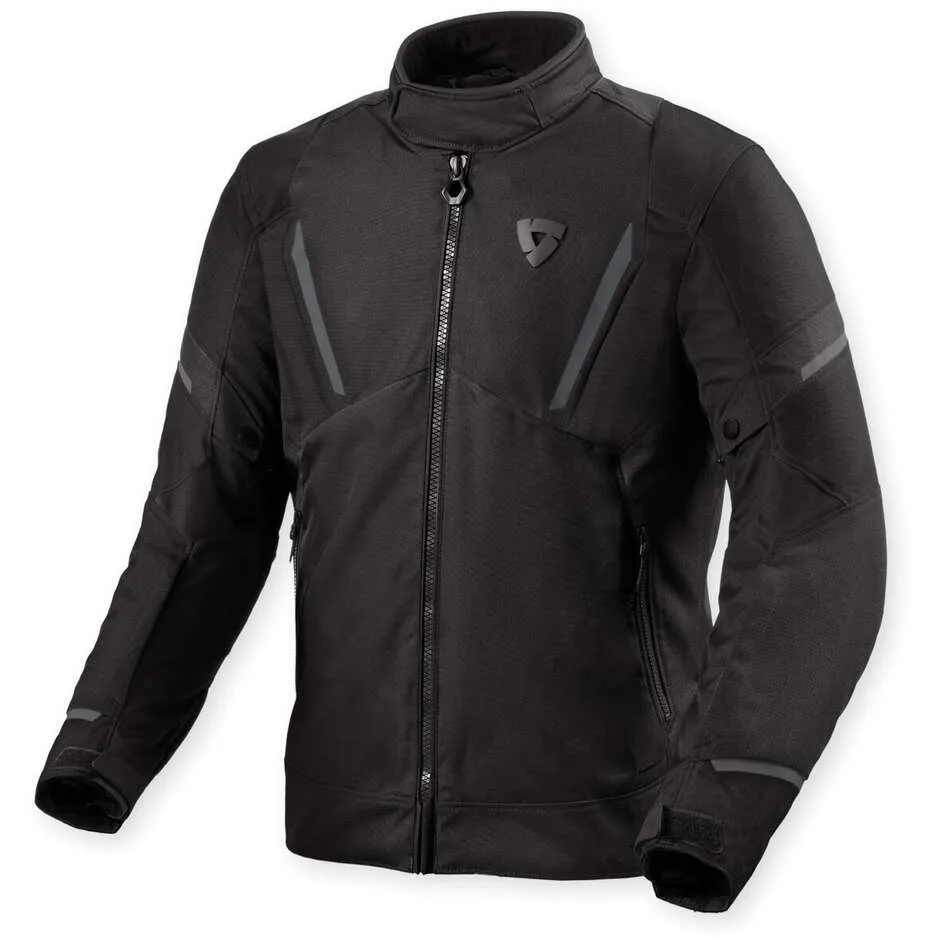 Giacca Moto Undulate H2O Nero taglia 2XL - Rev'it - FashionsVida