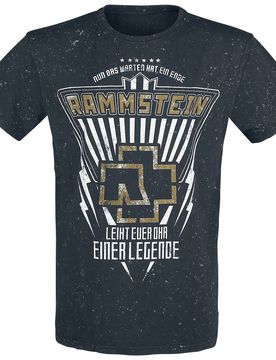 T-Shirt - Legende - S bis 4XL - für Männer - Größe 4XL - schwarz - Lizenziertes Merchandise! - Männer - male