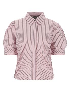 Frannie Structure Stripe Shirt female