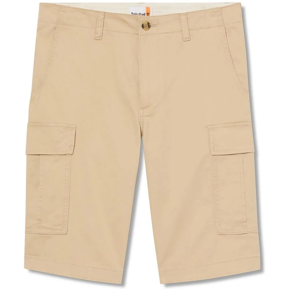 Pantalones cortos cargo de hombre con elastán relaxed fit - Timberland - FashionsVida