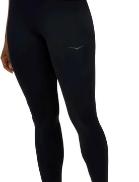Legging de running stretch et respirant - W Novafly Run Tight 25 Black - Taille M - Noir - Hoka - FashionsVida