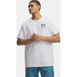 Camisetas de Hombre Casual UA M BLUR LOGO SS