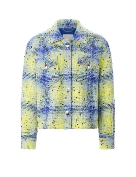 Richroyal Petite veste bleu 42 - Richroyal - FashionsVida