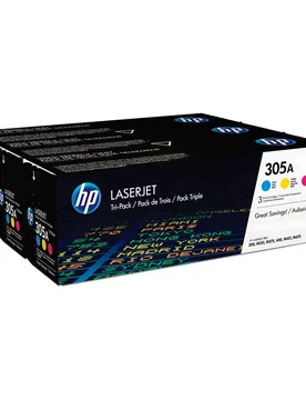 Ink Toner 605a Cyan / Yellow / Magenta One Size unisex - HP - FashionsVida