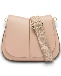 Borsa Helena Round Donna Pink Salt in Pelle