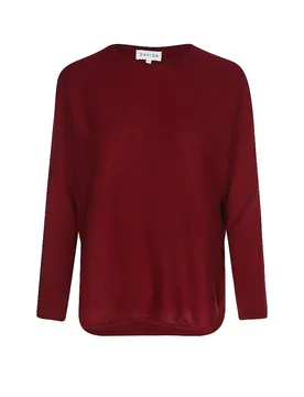 Pullover in cashmere rosso M - Davida - FashionsVida
