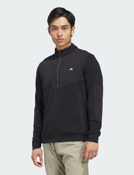 FELPA ULTIMATE365+ COURSE CONTROL HYBRID ZIP DA Â¼ L Black