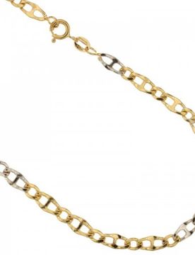 Collana Uomo in Oro Giallo e Bianco 803321700286