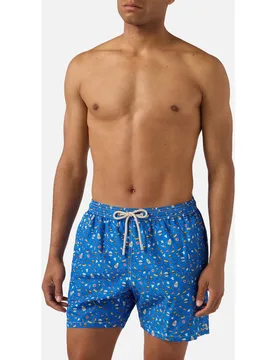 Bañador de hombre estampado BBQ - MC2 Saint Barth - FashionsVida