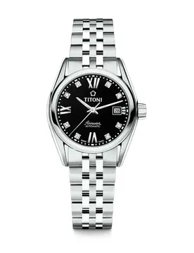 Orologio Da Donna 23909s-35 Automatic 3 Atm 27 Mm Grey / Grey / Black One Size