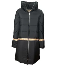 Piumino Donna d1035-nero