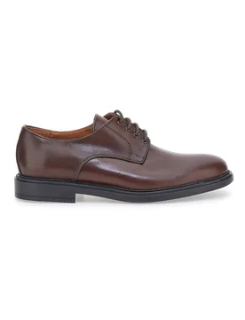 Scarpe Stringate Marroni In Pelle 6851 41 - Pittarello - FashionsVida