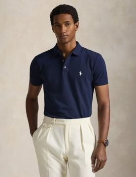 Para hombre. 710941439038 Polo de piqué elástico Custom Slim Fit (XXL), Casual, Algodón, Manga corta