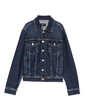 Giacca camionista in denim Adi