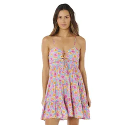 Robe Courte Sans Manches Malibu Cove Mini Blue S
