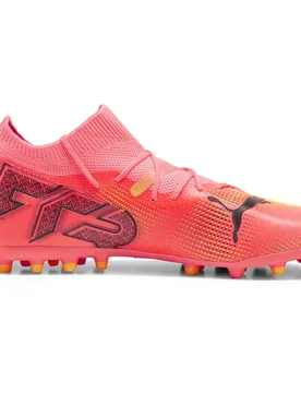 Chaussures De Football Future 7 Match Mg Sunset Glow / Black / Sun Stream EU 46 - Puma - FashionsVida
