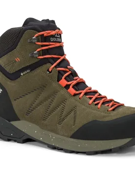 Crodarossa Leather High GTX Herren Trekkingstiefel, grün, Größe 44 44 - Dolomite - FashionsVida
