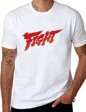 Fight T-Shirt black cotton t-shirt plain for man package essential t shirt T-Shirt - Aliexpress - FashionsVida