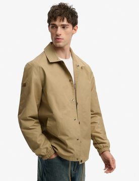 Superdry Herren Surplus Otto Coach Jacke, Braun - Größe: XXL