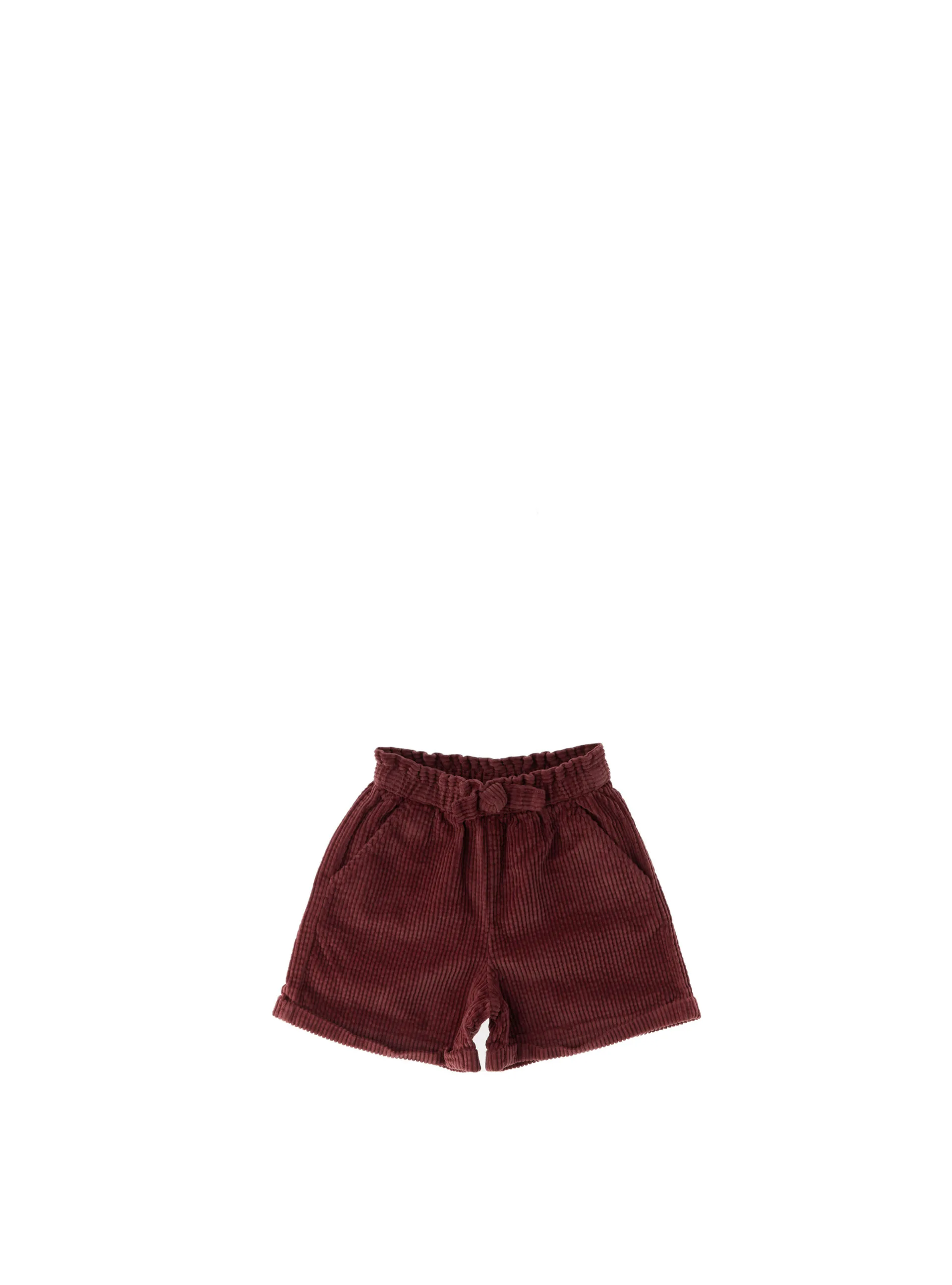 IDO Shorts in velluto BORDEAUX 8A - iDO - FashionsVida