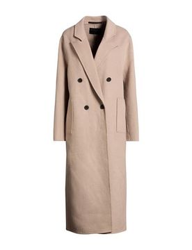 Mantel Damen Beige L Damen
