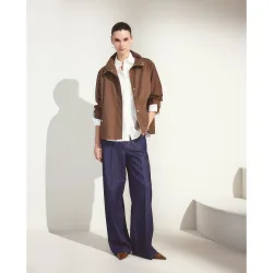Parka de mujer tapeta sin alamares