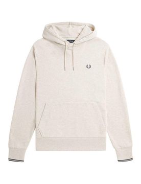 Felpa in cotone con cappuccio