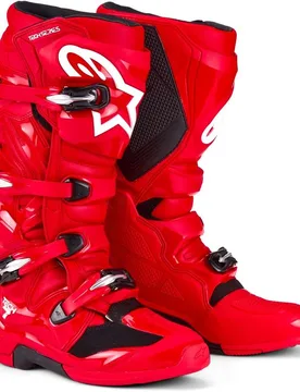 Stivali Moto Cross Enduro TECH 7 Bright Rosso taglia 14 - Alpinestars - FashionsVida