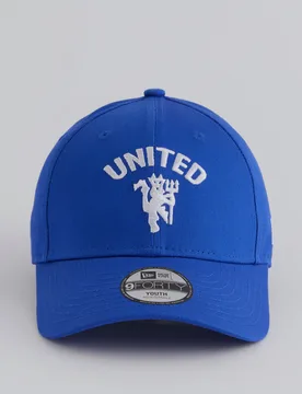 Manchester United x Kids United Devil 9Forty Cap Blue YOUTH - New era - FashionsVida