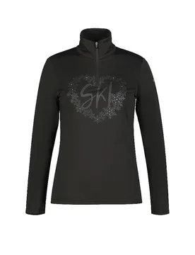 Camiseta interior con cremallera Ellenton para mujer negro XL - Icepeak - FashionsVida