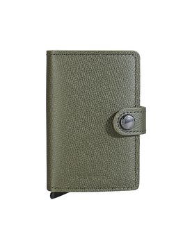 Geldbörse - Miniwallet Crisple kelp oliva
