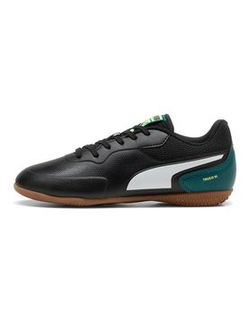 Scarpe calcetto nere con suola indoor Truco III Jr 36