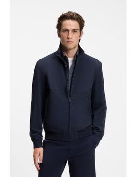 Para hombre. 50560986 Chaqueta en softshell repelente al agua con mangas extraíbles (46), Casual, Sintético