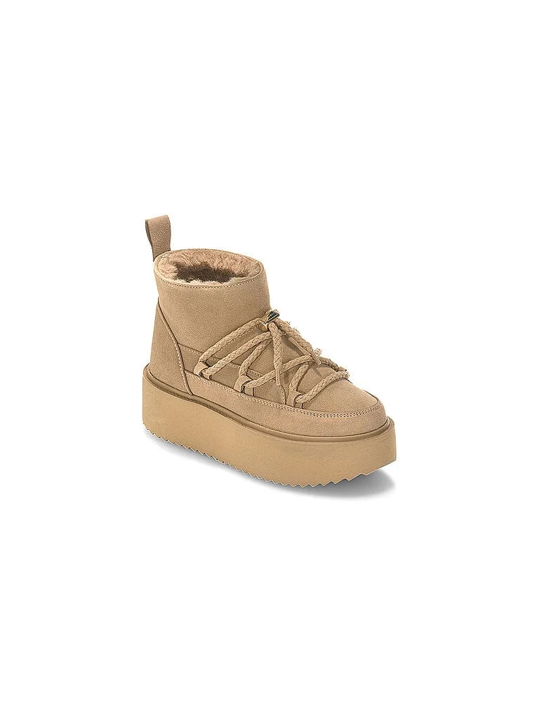 Snowboots CLASSIC LOW PLATFORM hellbraun 39 damen - Inuikii - FashionsVida