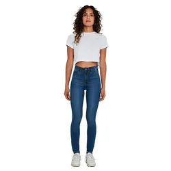 Jean Callie High Waist Skinny Vi021mb Medium Blue Denim 27