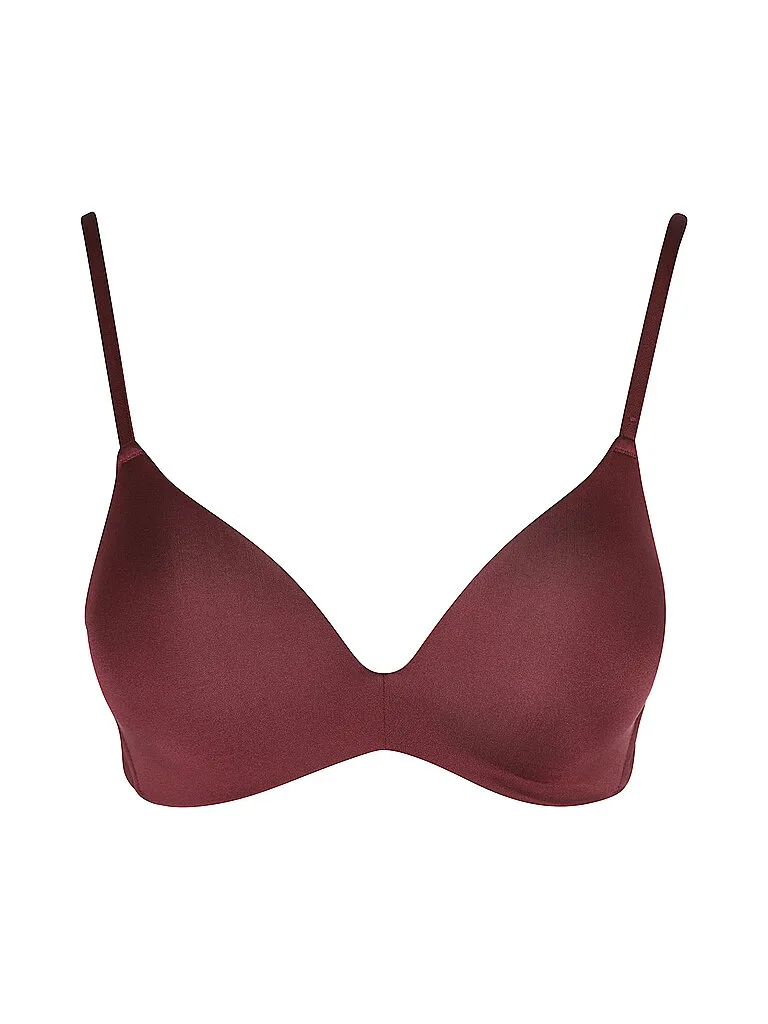 Push Up BH PERFECT BASIC bordeaux rosso scuro 80B - Lascana - FashionsVida