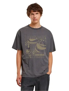 T-shirt à Manches Courtes Linkin Park Somewhere I Be Magnet M