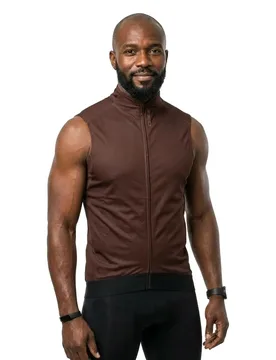 Gilet Gregarius Hybrid Coffee Brown - Q36.5 - FashionsVida