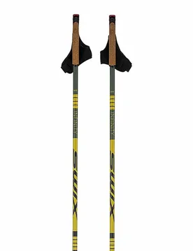 Bâtons Infinity Just Click Alu Black / Red 145 cm Homme